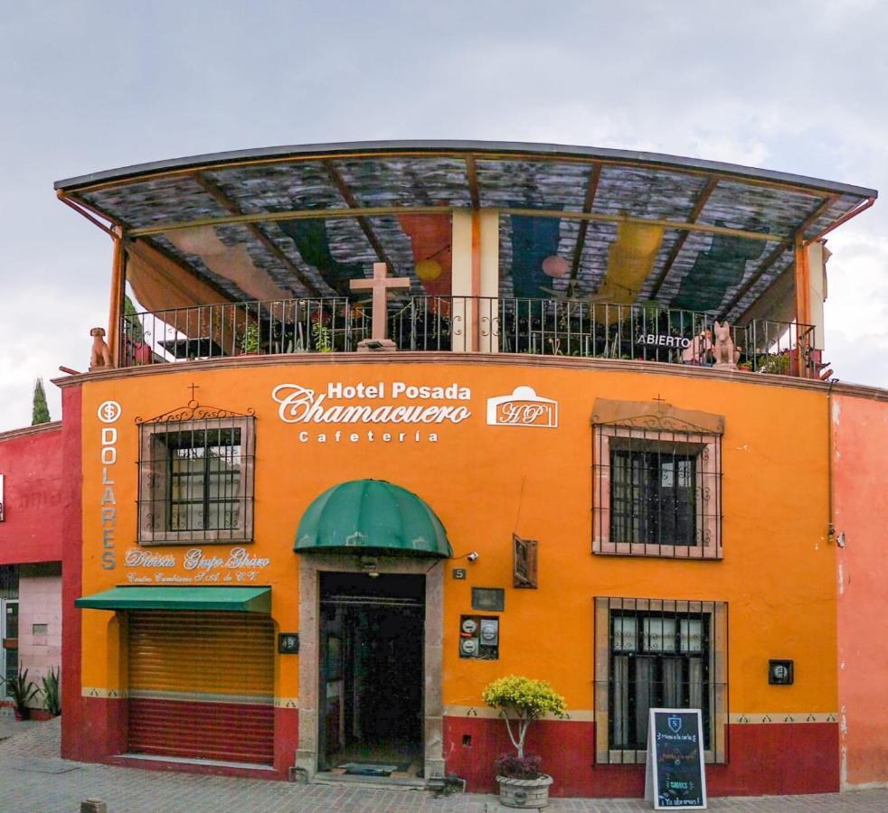 Hotel Posada Chamacuero Comonfort Exterior foto
